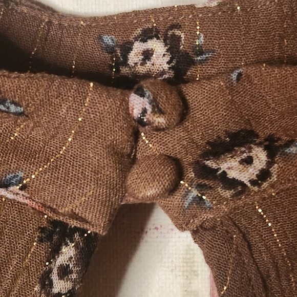 XS Chelsea & Violet Long Sleeve Floral Mini Dress - Picture 4 of 6